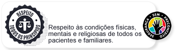 Psiquiatra - respeito a todos os pacientes e familiares